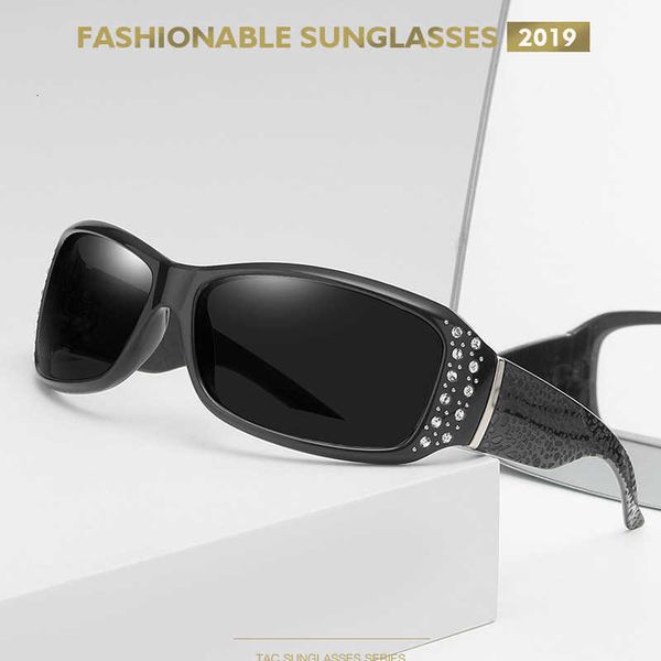 

sun glasses mizho 2021 plastic polaroid uv400 sunglasses women luxury brand crystal trendy ladies retro goggle polarized driving shades, White;black