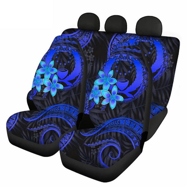 

pohnpei universal car seat cover full set ultra soft auto caover polyneisan print anti-slip bucket style chair covers