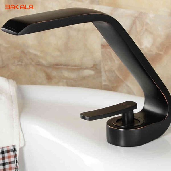 

bathroom sink faucets new luxury modern crescent designs torneira single handles brass kitchen basin mixer f6101-12r si8l