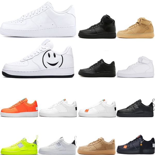 

2021 running shoes 1 mens womens high low black white wheat have a day just orange utility volt sports outdoor flat sneakers shoe size 36-45