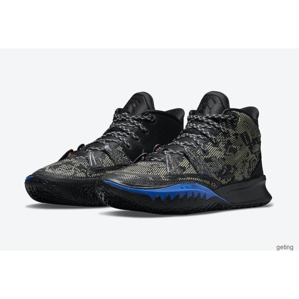 

7 kyrie cq9326-007 weatherman kids basketball shoe iv men women sports shoes with box size us4-us12
