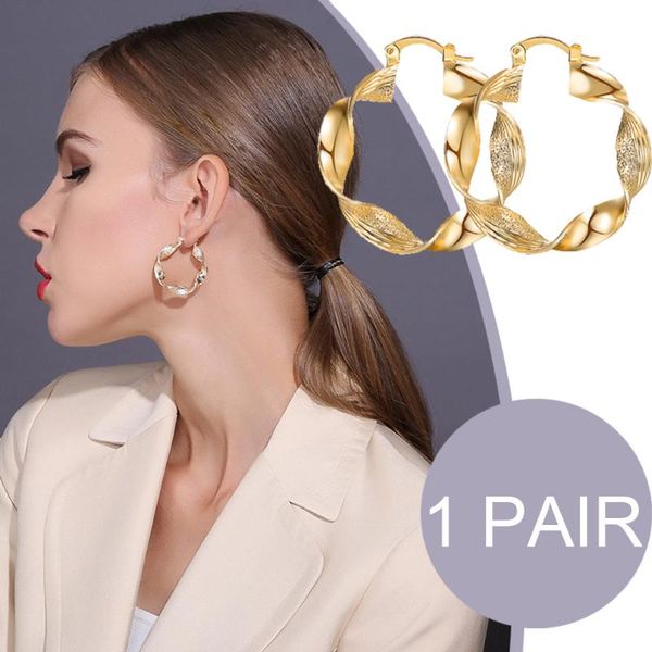 

twisted lovely small hoop earrings simple circle chic hoops earrings fashion jewelry accessories women party jewelry, Golden;silver