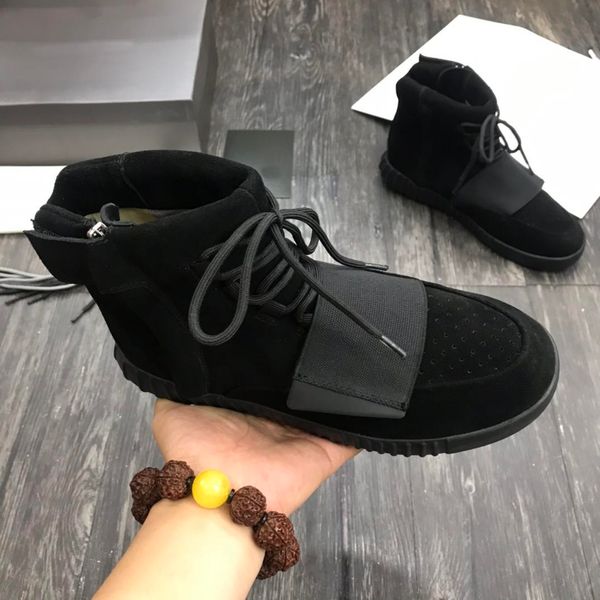 

2021 new autumn and winter high-plus velvet sports casual shoes size 35-45, Black