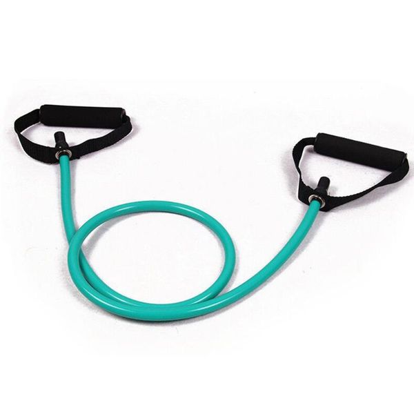 

120cm yoga pull rope fitness resistance bands exercise tubes practical training elastic band workout cordages