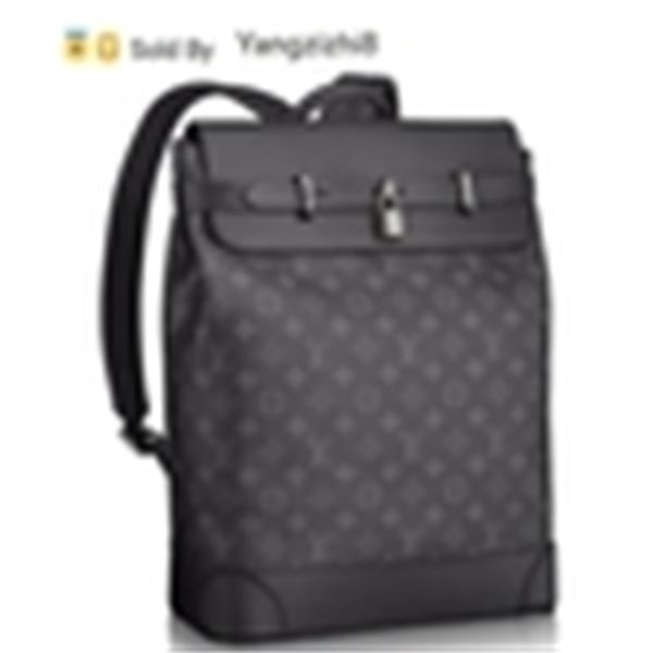 

yangzizhi8 backpack steamer m44052 men backpack shoulder bags totes handbags handles cross body messenger bags, Black;red