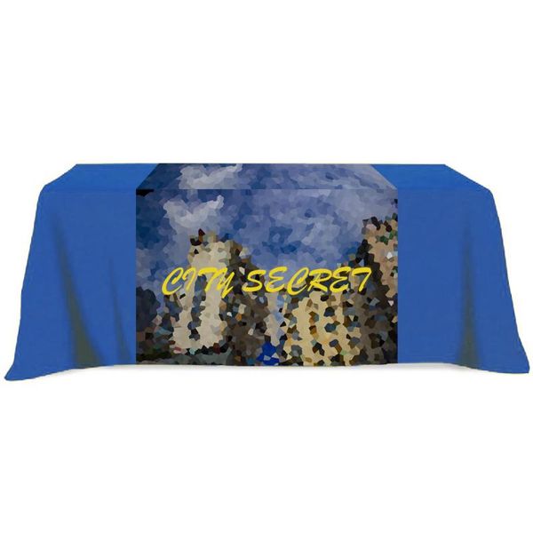 

table cloth polyester wedding four side rectangle/round nappe party decoration room decor