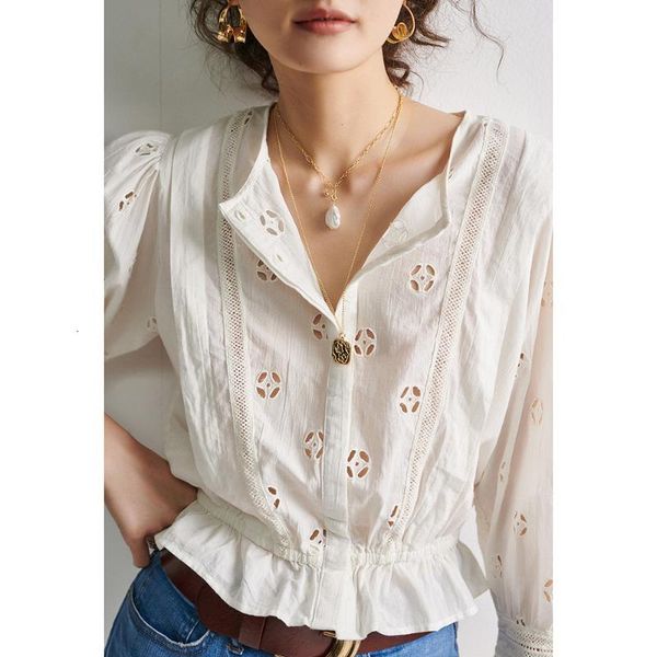

women's blouses & shirts women shirt spring / summer country style three quarter sleeve1 of96, White