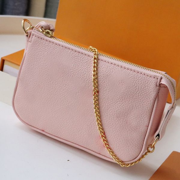 

designer women bag summer color embossing crossbody hanbags designers pochette accessoires clutch mini bags ladies purs