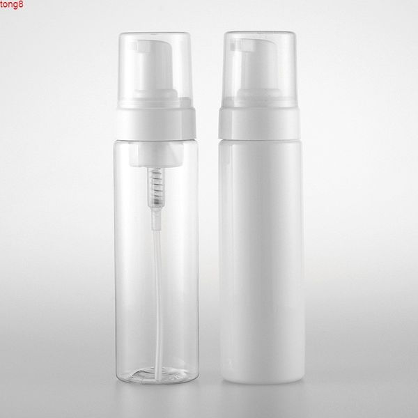 

20pcs 200ml empty white liquid soap foaming pump plastic bottles pet bottle foam for cosmetics lotion personal carehigh qty
