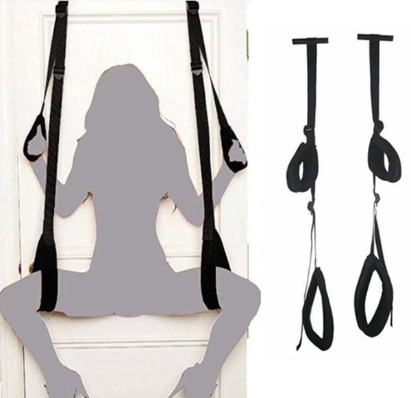 

bondage black appeal accessories restraint fetish love hanging door swing chairs toys sm games for woman man couples