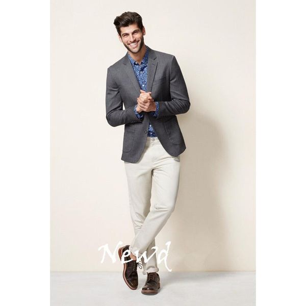 

men's suits & blazers custom made groom groomsmen tuxedos formal slim fit wedding men (jacket+pants) w319, White;black