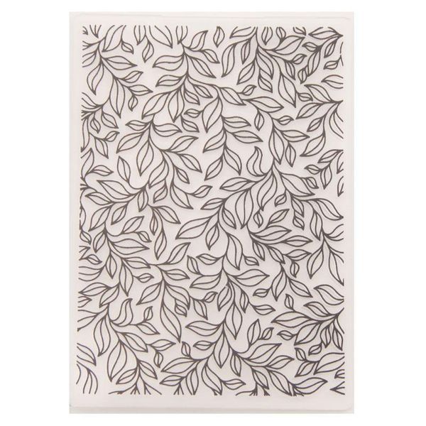 

craft tools plastic embossing folder template diy scrapbook po card tree leaves drop