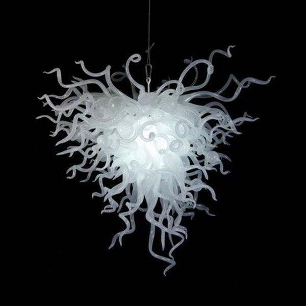 

classic white murano glass chandelier light fixture led lusture living room home modern kitchen decor chandeliers