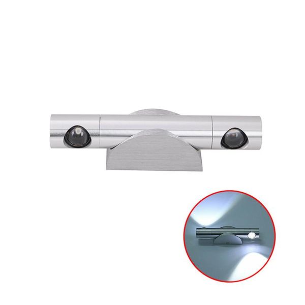 

wall lamp 360 degree rotation modern led light stainless steel mounted bedroom bathroom