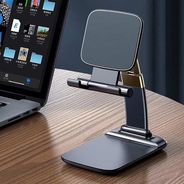 

cell phone mounts & holders desk aluminum alloy lazy tablet stand adjustable lifting folding holder