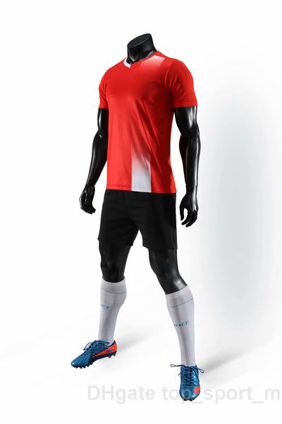 Kits de futebol de camisa de futebol cor azul branco preto vermelho 258562325