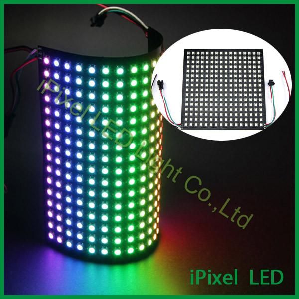 

modules 16*16 pixels matrix ws2812 led digital flexible panel light dc5v smd rgb