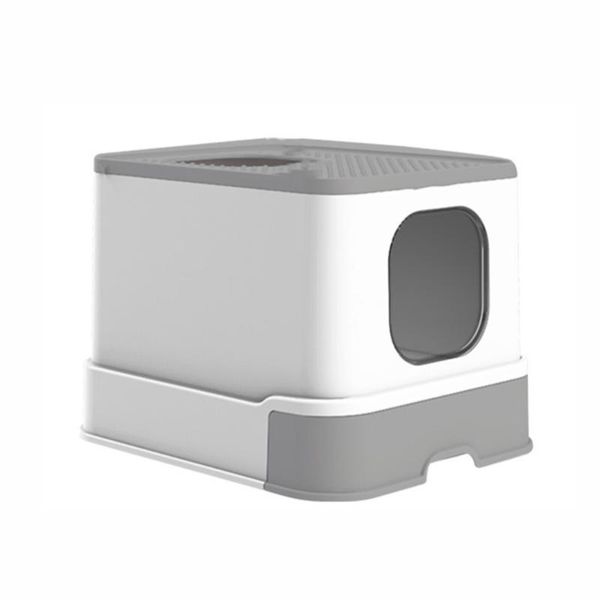 

1pc drawer type pet cat litter box totally enclosed case other supplies