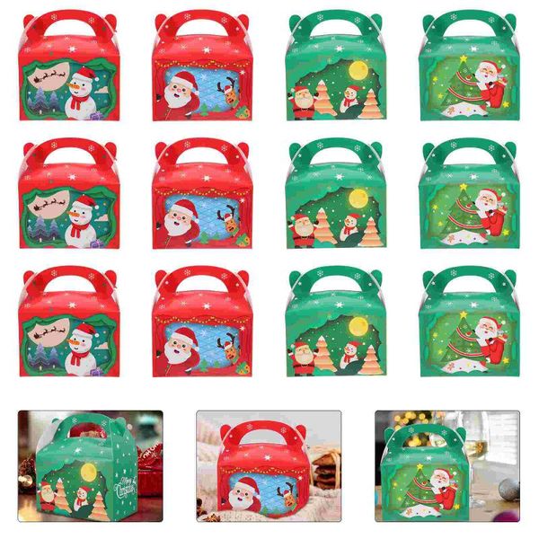 

gift wrap 20pcs creative cartoon xmas wrapping bags portable pattern candy