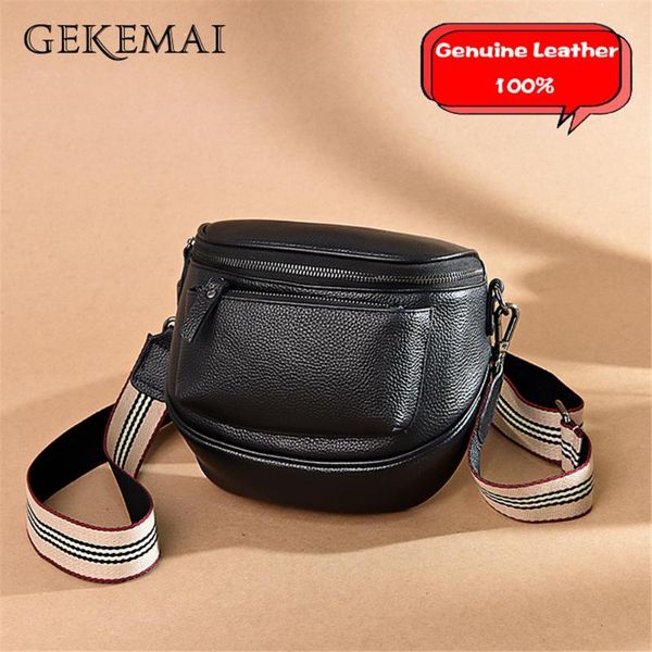

evening bags style ladies crossbody multifunctional women travel bag solid color genuine leather design shoulder wallet bolsos