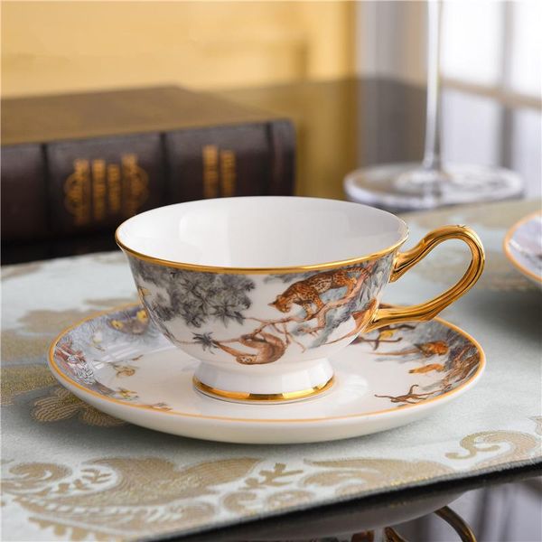 

cups & saucers coffee cup and saucer equatorial jungle series english afternoon tea