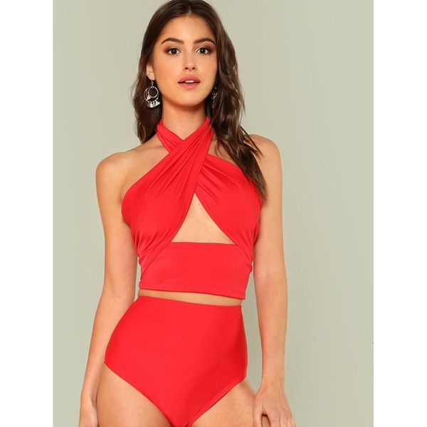 

bikini swimsuit with strap tankinis, White;black