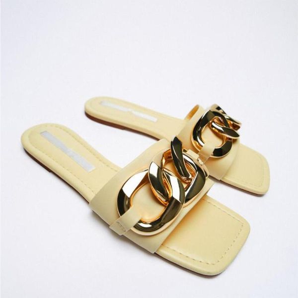 

slippers shoes woman's slides square toe shale female beach 2021 flat summer sabot rubber rome basic fabric pu s, Black