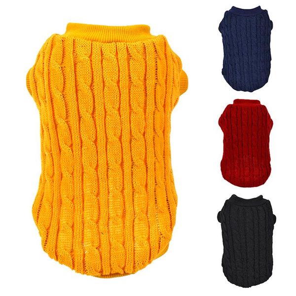 

dog apparel warm sweater pets clothing winter pet clothes coat ropa perro for small medium dogs sweter dla psa jumper