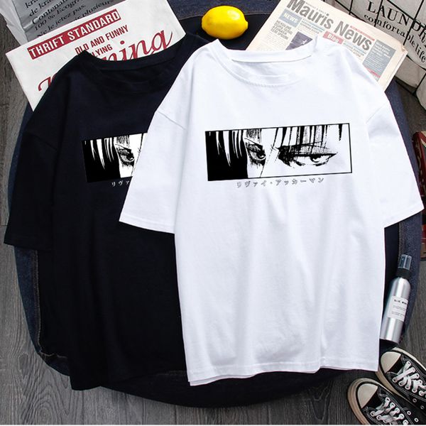 

s kyojin men's printed t-shirt, end of season modern animation shirt, titan attack shingeki no, Black