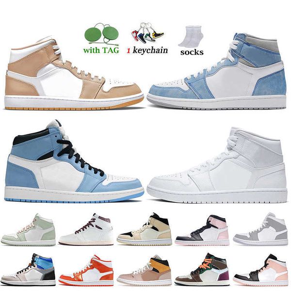 

jumpman womens mens 1 basketball shoes 1s tan gum high og hyper royal university blue mid triple white bordeaux crimson tint sneakers jqrdÃ¡n