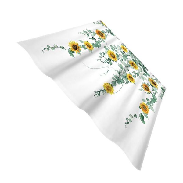 

shower curtains 1pc water tightness curtain decorative bath printed (white)