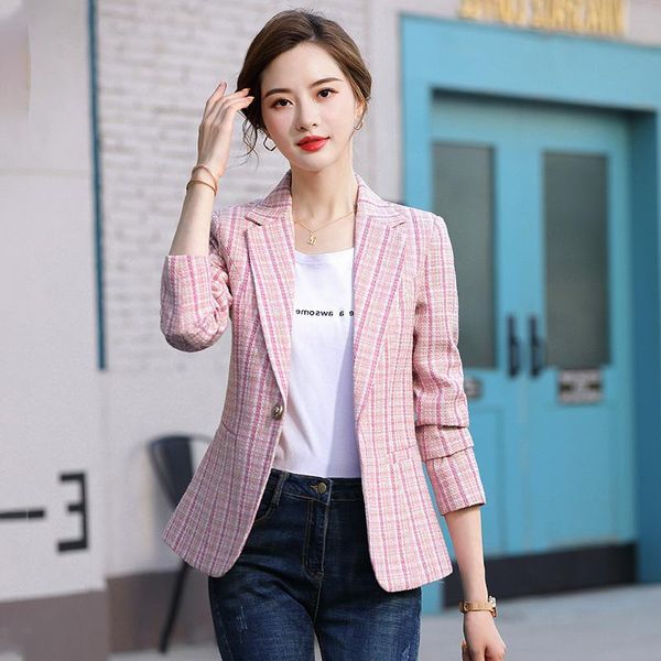 

women's suits & blazers fabric half sleeve formal jackets coat women ol styles professsional outwear blaser clothes, White;black