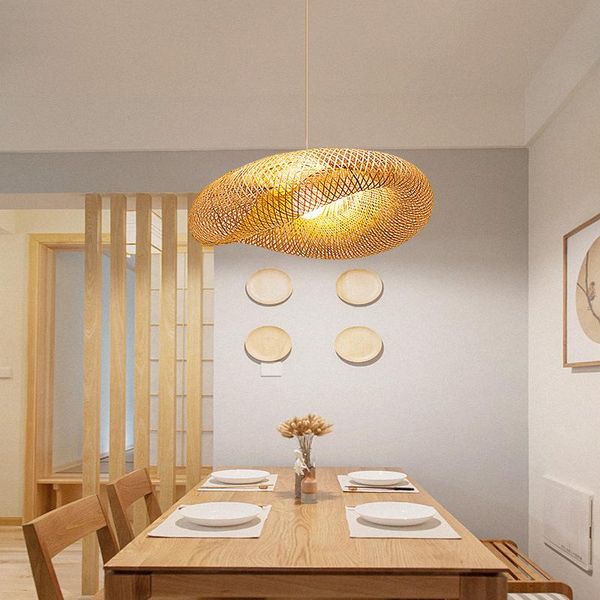 

pendant lamps modern chinese lights bamboo lamp restaurant el asia hanging for living room kitchen light fixtures