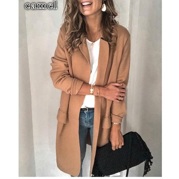 

women's suits & blazers jacket slim coat autumn spring women clothing casual elegant blazer feminin, White;black