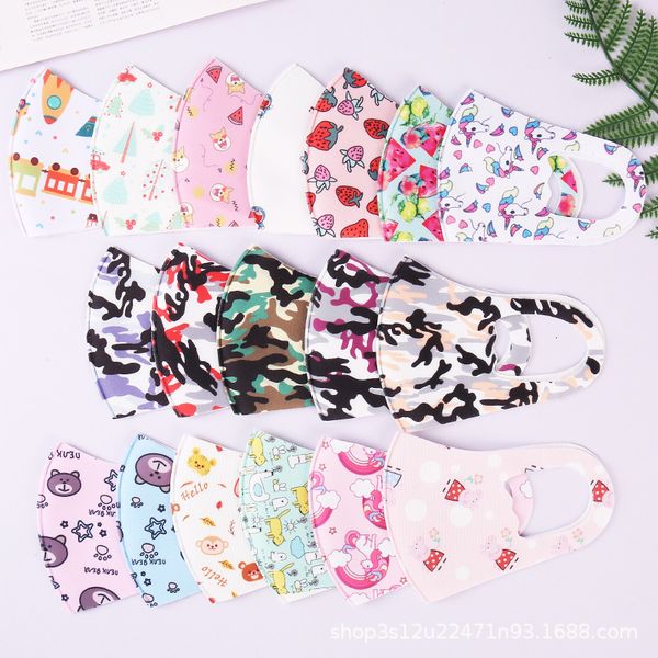 

mask printed cotton children's dust-proof cartoon washable decor boy's