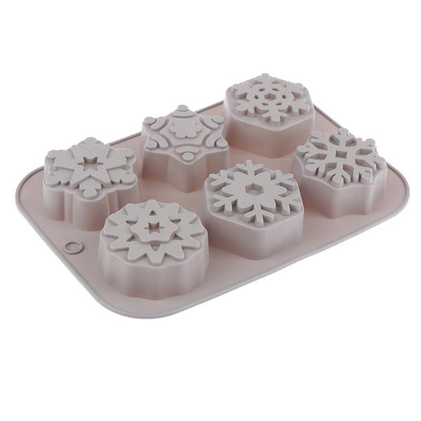 

craft tools 1pc grey snowflake shape soap silicone mold christmas aroma gypsum plaster crafts mould snow candle molds