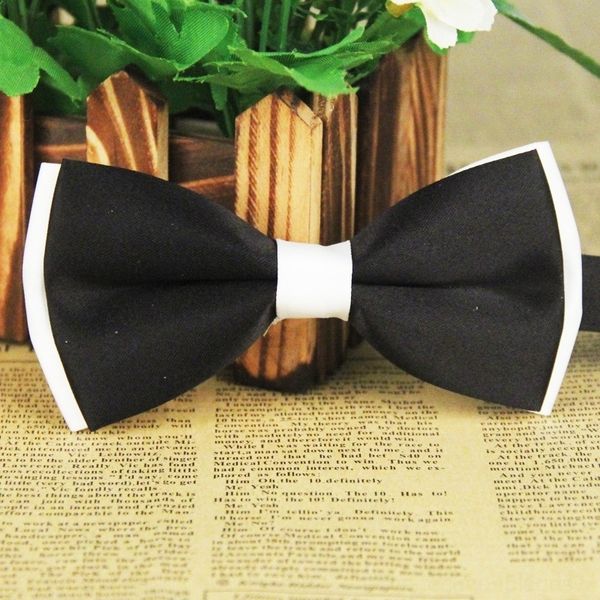 

qure matte bow ties polyester leisure monochrome double jacquardwomenlayer bow tie shengzhou matte polyester leisure monochrome doubl, Black;gray