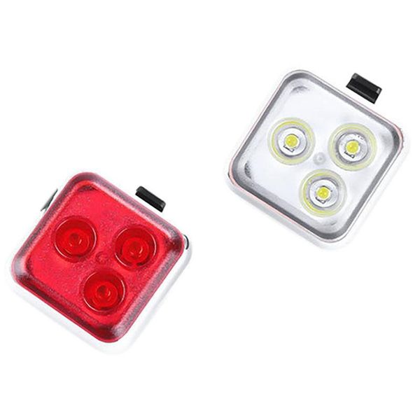 

bike lights set rechargeable light front rear waterproof mountain road