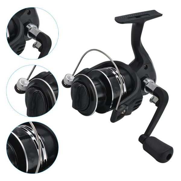 

spinning reel fishing wheel 12bb 5.2:1 speed with line interchanged left/right hand baitcasting reels