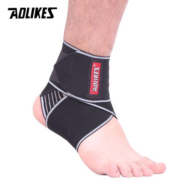 

ankle support 1pcs sport anti-slip brace protector adjustable elastic guard, Blue;black
