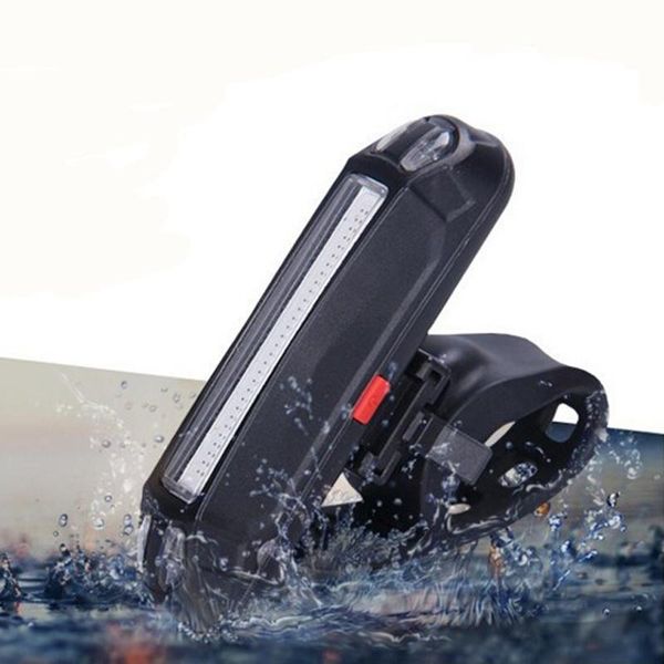 

bike light cycling waterproof tail super with usb rechargeable safety night riding rear 2021 lights