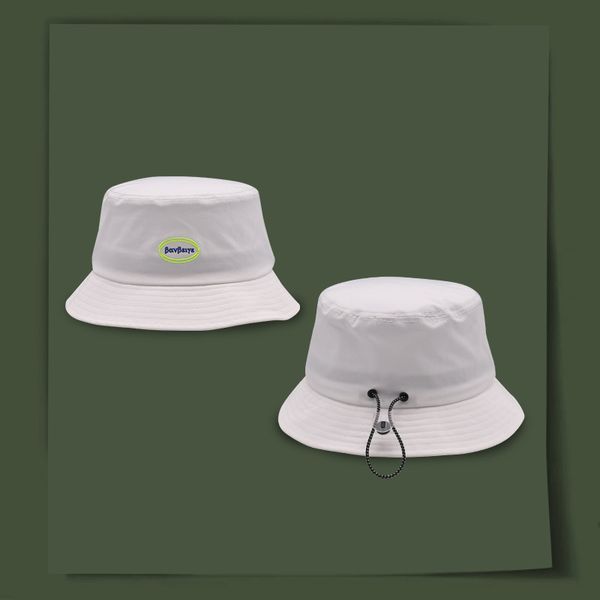 

female ins high street style letter embroidery fast drying elastic fisherman tide men's women's basin hat sun visor hat
