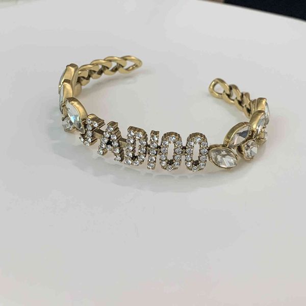 

wheat ear letter bracelet women's net red brass open bracelet black friday deals