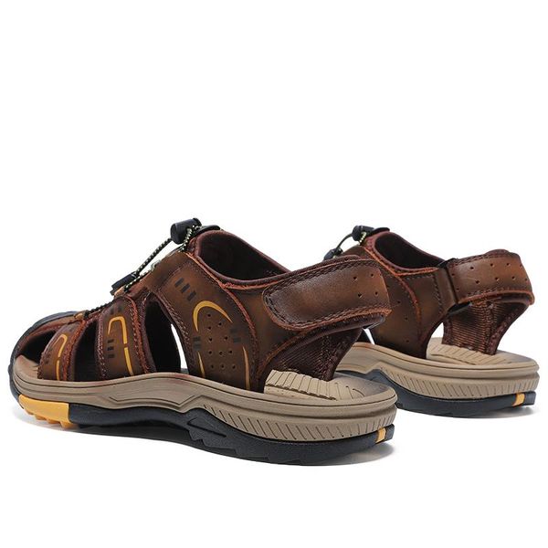 

sandals comfortable shoe sport fashion breathable sandals-men man sandles sandalsslippers men zapatillas mens homme shoes on, Black