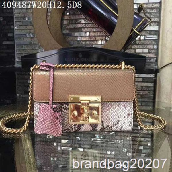 

europe&american leather cross body women serpentine 20cm small shoulder bags original leather and hardware with box perfect all leather