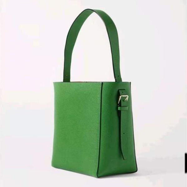 

evening bags genuine leather handbags 2021 trend all-match simple large-capacity retro high-quality one-shoulder bucket bag sac
