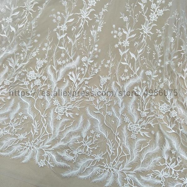 

ribbon fashion wedding gown bridal lace fabric elegant embroidery sell by yard 130cm width, Pink;blue