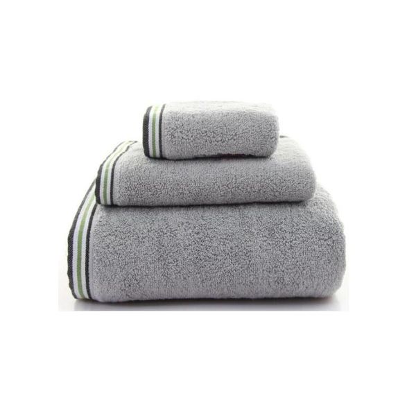 

towel 100%cotton twill absorbent set bath towels for adults soft comfortable breathable bathroom 3 pcs
