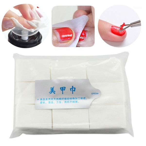 

nail gel cleanser polish remover white lint-wipes paper clean removal wraps towel cotton soft 600pcs1, Red;pink