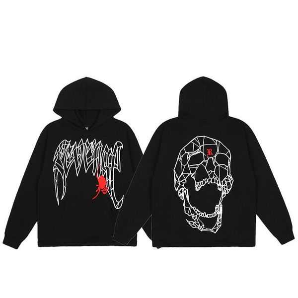 

men's sweatshirts designers clothes revenge cottom fleece t shirt clothing sport hooded fg ix rhinestone print spring autumn coatqwedx, Black